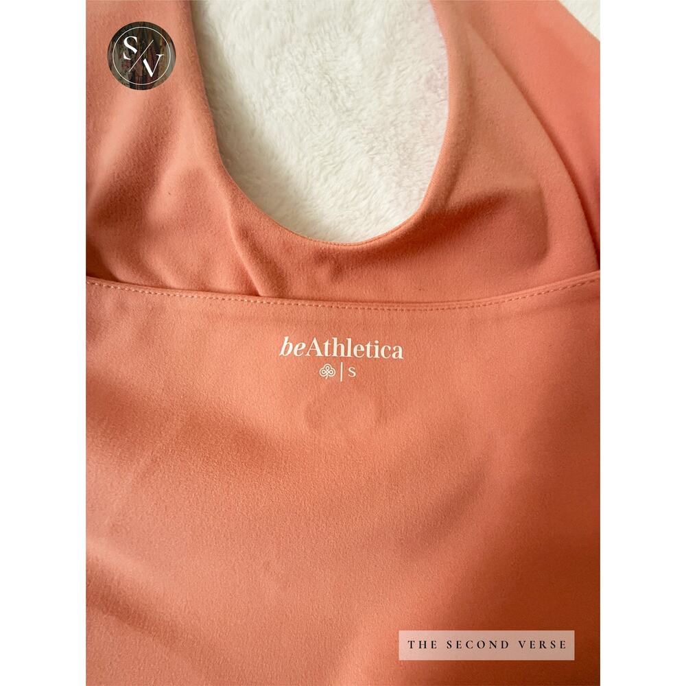 Be Athletica Activewear Halter Top Coral Size Small - Picture 6 of 7